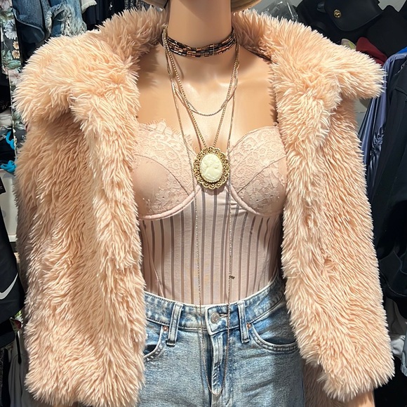 Winter faux fur coat by wild fable size S - Picture 1 of 7